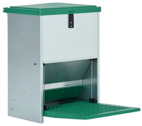 vidaXL Αυτόματη Ταΐστρα Πουλερικών Feedomatic με Πεντάλ 12 κ.