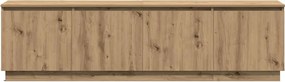 vidaXL Ντουλάπι TV Artisan Oak 180 x 38 x 49 εκ Επεξεργασμένο ξύλο