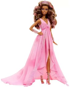 Κούκλα Barbie Συλλεκτική Signature Crystal Fantasy HCB95 Pink Mattel