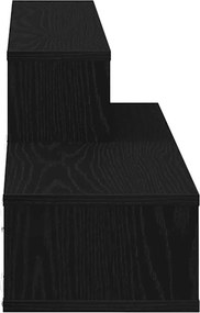 vidaXL ΡάφιΤηλεόρασηςΤοίχου 120x25x28,5εκ Επεξεργασμένο ξύλο