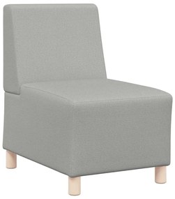 vidaXL Μοναδικός Καναπές χωρίς Χερούλια 2 pcs Σκούρο γκρι