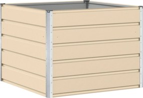 vidaXL Γλάστρα Ελεφαντόδοντο 100 x 100 x 75 εκ Ατσάλι