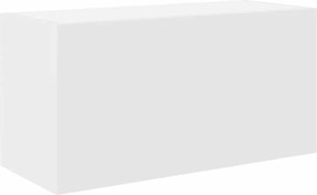 vidaXL Ντουλάπι Μπάνιου Λευκό 60x25x30 εκ. Επεξεργασμένο Ξύλο