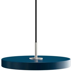 Φωτιστικό Οροφής Asteria Mini Steel 2209C4174 Φ31x3.3cm Led 900lm 14W 3000k Petrol Blue Umage