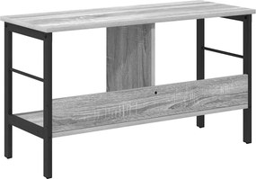 vidaXL Ράφι Βιβλίων 2 επιπέδων 82 x 32 x 47 εκ. Επεξεργασμένο Ξύλο