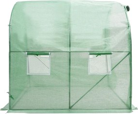 vidaXL Θερμοκήπιο 4 μ² 2 x 2 x 2 μ.
