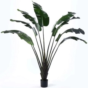 Τεχνητό Δέντρο του Ταξιδιώτη Ravenala 5901-6 120x40x160cm Green Supergreens Polyethylene,Fabric