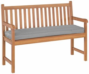 vidaXL Μαξιλάρι παλέτας για πάγκο Γκρι 140 x 40 x 8 εκ. Ύφασμα Oxford