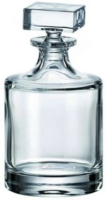 Καράφα Ουίσκι Plain CBH47608070 700ml Clear Από Κρύσταλλο Βοημίας Κρύσταλλο