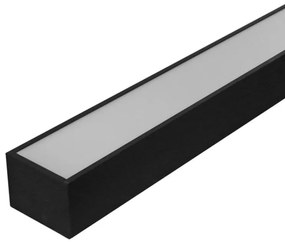 Adeleq Φωτιστικό LED Αλουμινίου Γραμμικό 36W 230V 4000K 120cm Μαύρο 21-1203611