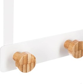 Κρεμάστρα Πόρτας 5 Θέσεων F-V Hooks White 151570B