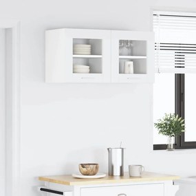 vidaXL Κρεμαστό ντουλάπι Λευκό 40 x 31 x 40 εκ. Επεξεργασμένο Ξύλο