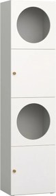 Βιβλιοθήκη Reli mini H-Grey - 50.40Χ35.10Χ202.50cm