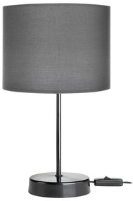 Table lamp PWL-1183 Ε27 anthracite-black D22x36.5cm 22x22x36.5 εκ.