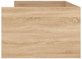 vidaXL Πλαίσιο Κρεβατιού με Συρτάρια Sonoma δρυς 90x190 εκ.