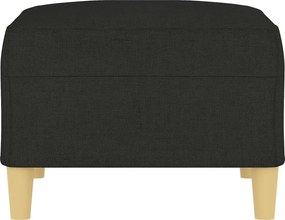 vidaXL Υποπόδιο Μαύρο 70 x 55 x 41 εκ. Υφασμάτινο