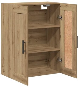 vidaXL Ντουλάπι Τοίχου Αρτισιανή Δρυς 69,5x34x90 εκ. από Επεξεργ. Ξύλο