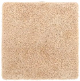 vidaXL Χαλί Shaggy με Ψηλό Πέλος NAVARRA Μπεζ 240x240 εκ. πολυεστέρας