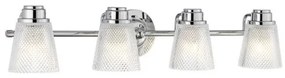 Απλίκα Φωτιστικό Μπάνιου 4xG9 Χρώμιο Hudson QN-HUDSON4-BATH Quintiesse Elstead Lighting-QN-HUDSON4-BATH-Χρώμιο QN-HUDSON4-BATH