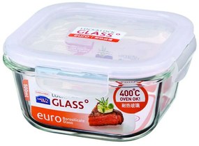 Δοχείο Φαγητού LLG214 14x14x6,7cm 500ml Clear Lock & Lock Glass