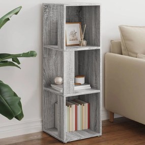 vidaXL Corner Cabinet 33 x 33 x 100 cm Engineered wood Γκρι Sonoma