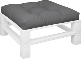 vidaXL Μαξιλάρι Παλέτας Ανθρακί 80 x 80 x 12 εκ. Υφασμάτινο