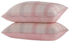 Μαξιλαροθήκες Bradford (Σετ 2τμχ) Pink Nef-Nef 52X72 Microfiber-Polyester