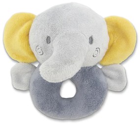 Λούτρινη Κουδουνίστρα Elephant Grey 10191330010 Lorelli