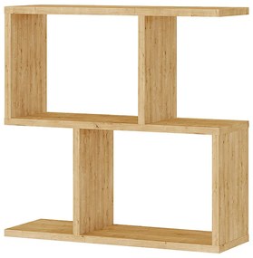 Βοηθητικό τραπεζάκι Homemania Megapap χρώμα φυσικό οξιάς 60x20x60εκ.