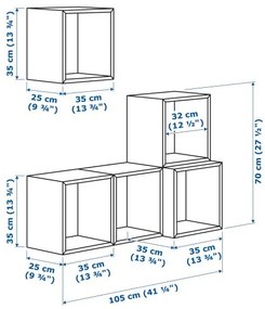 EKET σύνθεση επίτοιχων ντουλαπιών 091.888.42