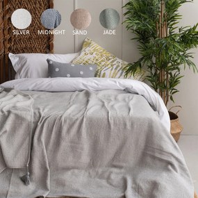 Κουβερτόριο Υπέρδιπλο (240x260) Palamaiki Kira Μπλε