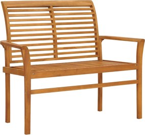 vidaXL Παγκάκι Κήπου 112 εκ. από Μασίφ Ξύλο Teak