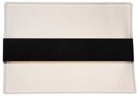 Φωτιστικό Επίτοιχο Lucide 04214-12-30 ALINE Διάφανο (Transparent)|Μαύρο Ματ (Black Mat) 3000 K