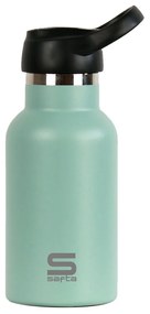 Θερμικό Μπουκάλι Safta Eucalipto Πράσινο Σιλικόνη Ανοξείδωτο ατσάλι