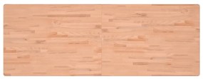 vidaXL Πάγκος Εργασίας 150x55x81,5εκ. από Μασίφ Ξύλο Οξιάς και Μέταλλο
