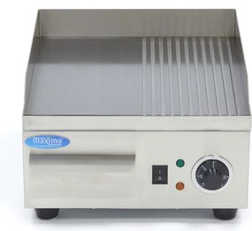 Griddle - Half Grooved - 36cm - incl Drip Tray