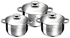 Κατσαρόλες Blaumann Σετ 6 τμχ Gourmet Line BL-3174