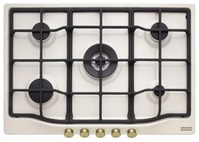 Franke Maris FCH 755 4G TC C Εστία Αερίου 750x510mm Λευκό Pearl