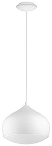 Φωτιστικό Οροφής Κρεμαστό Led Comba-C 98047 White Eglo Metal, Plastic