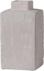 Διακοσμητικό Βάζο Κεραμικό Γκρι 14x14xΥ25cm