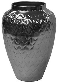 Βάζο Μεταλλικό 00.07.74023 17,5x26cm Silver Metal