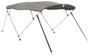 vidaXL Τέντα Σκάφους με 4 Αψίδες Τοιχώματα 243x(230-244)x137 εκ.