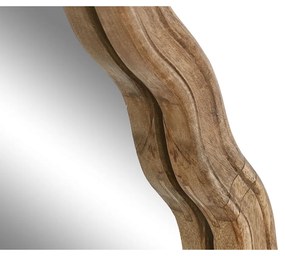 Τοίχο καθρέφτη Home ESPRIT Καφέ Cottage 76 X 3 X 117 CM