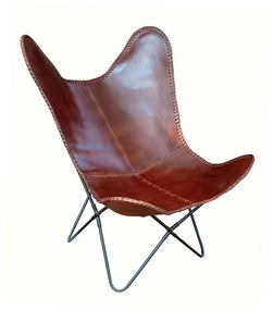 Liberta MARIPOSA ΠΟΛΥΘΡΟΝΑ COGNAC 70x70xH90cm 70x70xH90cm 01-3104