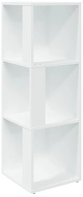vidaXL Ντουλάπι Γωνία Λευκό 33 x 33 x 100 εκ. από Επεξ. Ξύλο