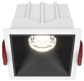 Χωνευτό Σποτ Οροφής Alfa LED 10W 4000K Μαύρο-Λευκό DL043-01-10W4K-D-SQ-WB MAYTONI-DL043-01-10W4K-D-SQ-WB-Μαύρο-Λευκό DL043-01-10W4K-D-SQ-WB