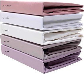 Σεντόνι Υπέρδιπλο Με Λάστιχο 160x200+25 Luxury 10 Grey Anna Riska