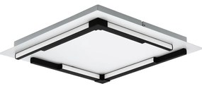Φωτιστικό Οροφής Eglo 900329 ZAMPOTE Μαύρο Ματ (Black Mat)|Λευκό (White) 3000K
