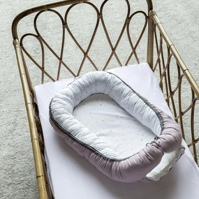 Φωλιά Βρεφική Baby Nest Pink Nima 100% Cotton
