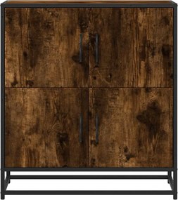 vidaXL Ντουλάπι Καπνιστή Δρυς 68x35x76 εκ. από Επεξεργασμένο Ξύλο